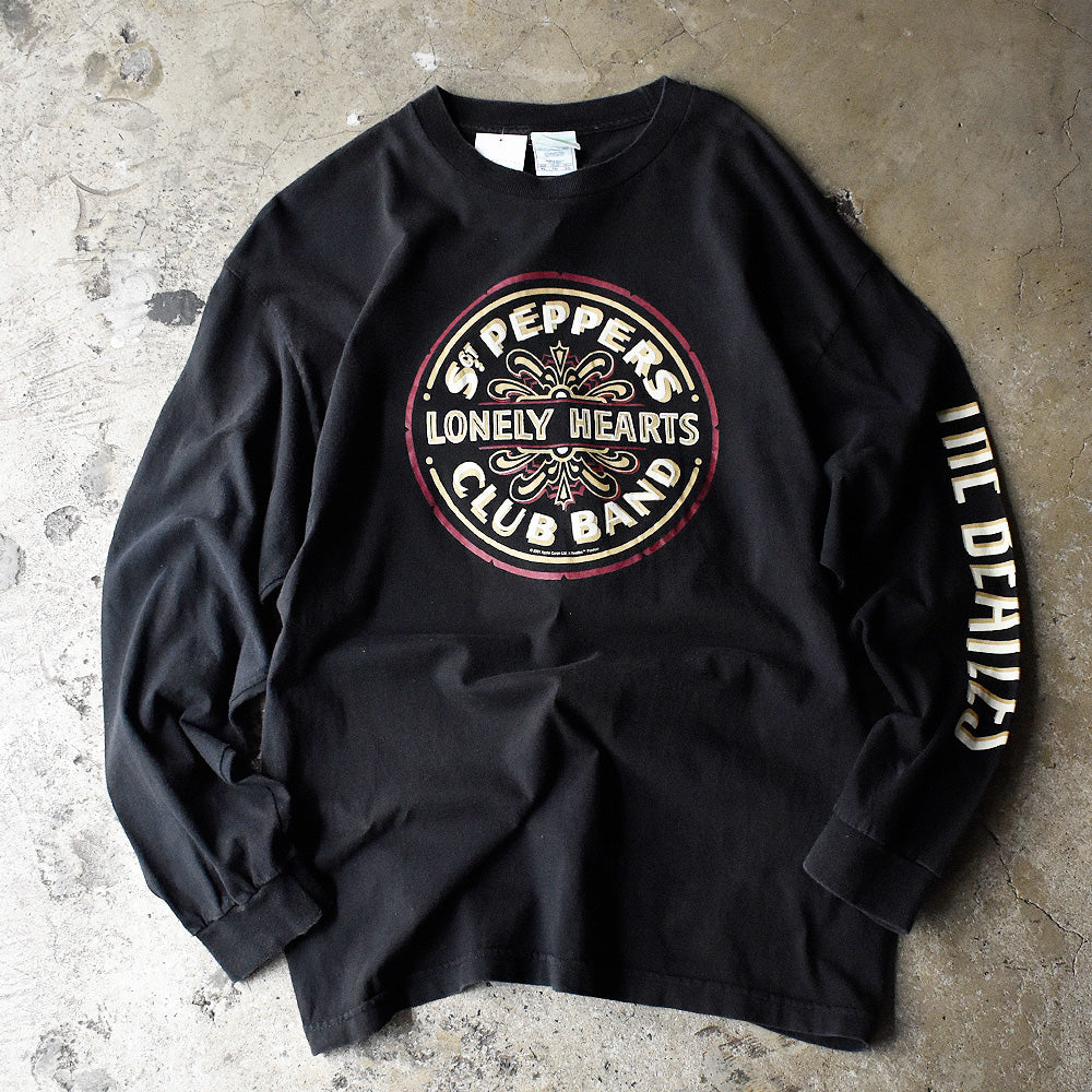Y2K The Beatles “Sgt. Pepper's Lonely Hearts Club Band” ロングスリーブTシャツ 231219H