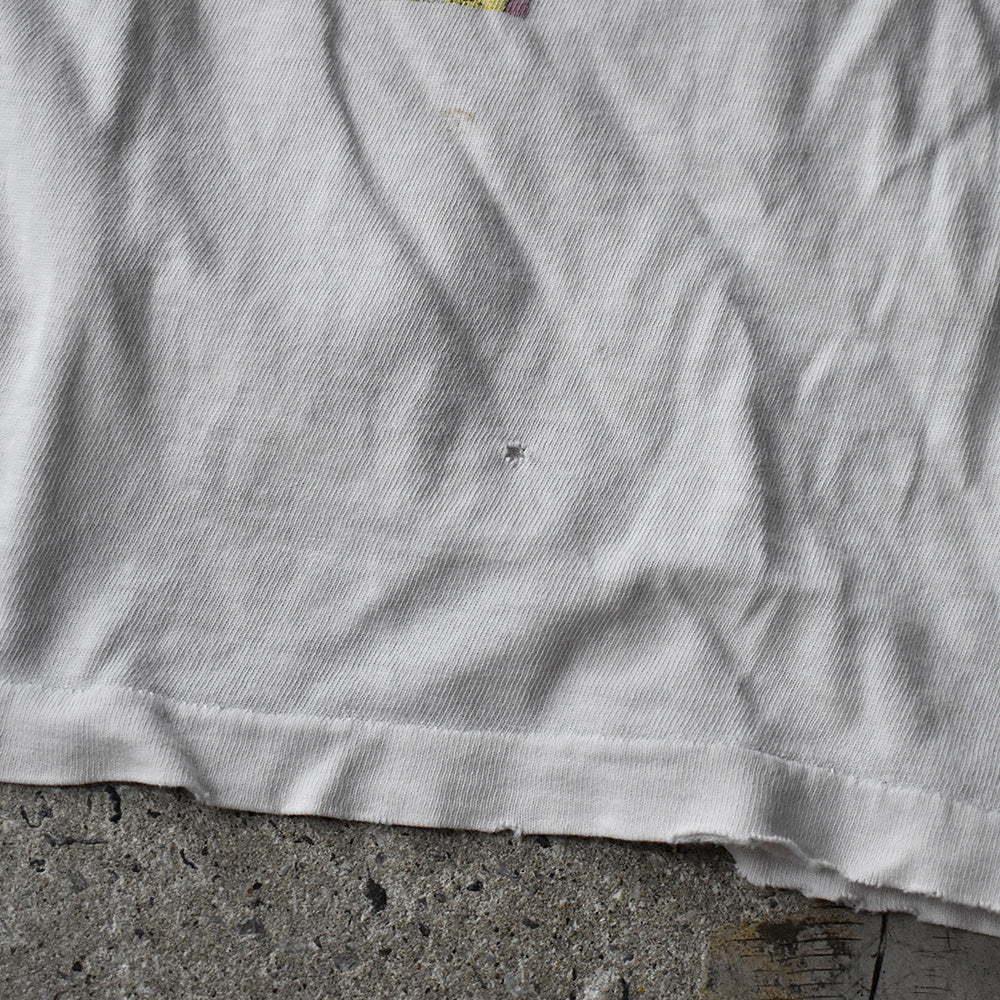 90's ボロ! STANLEY DESANTIS Andy Warhol Type “ダイナソー“ カットオフ Tシャツ 250812H