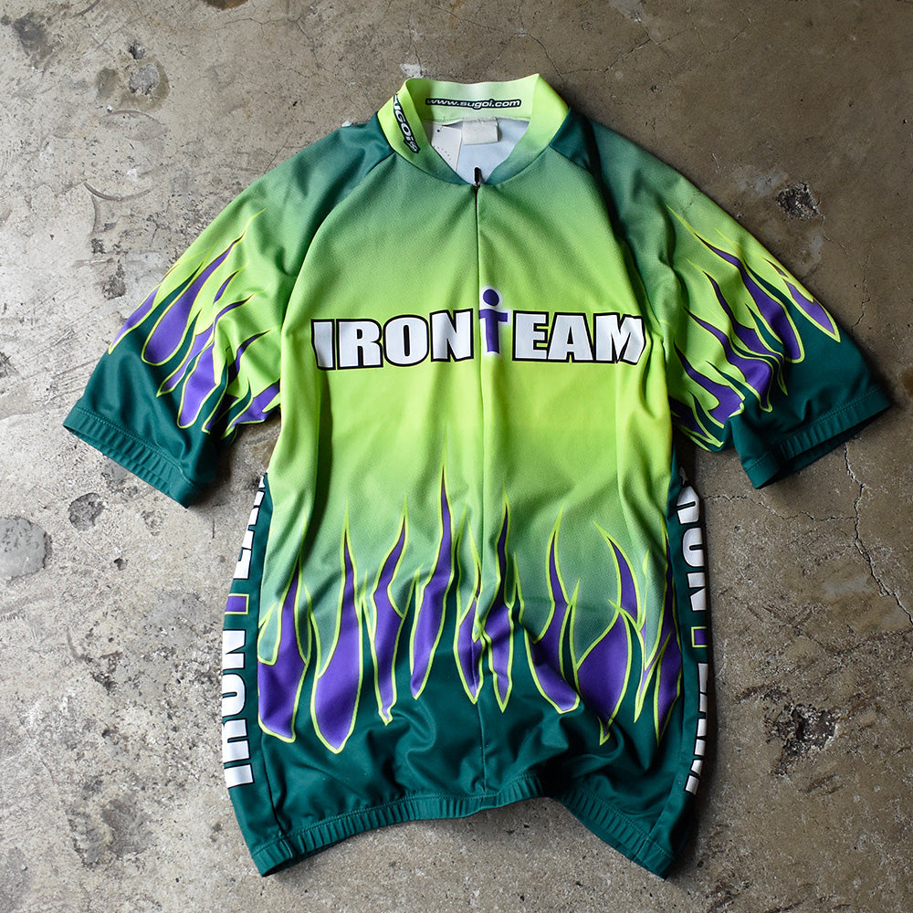 Sugoi ファイヤーパターン サイクリングシャツ 240426H