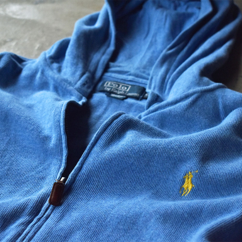 90's　Polo Ralph Lauren/ポロ ラルフ ローレン フルジップパーカー　230804