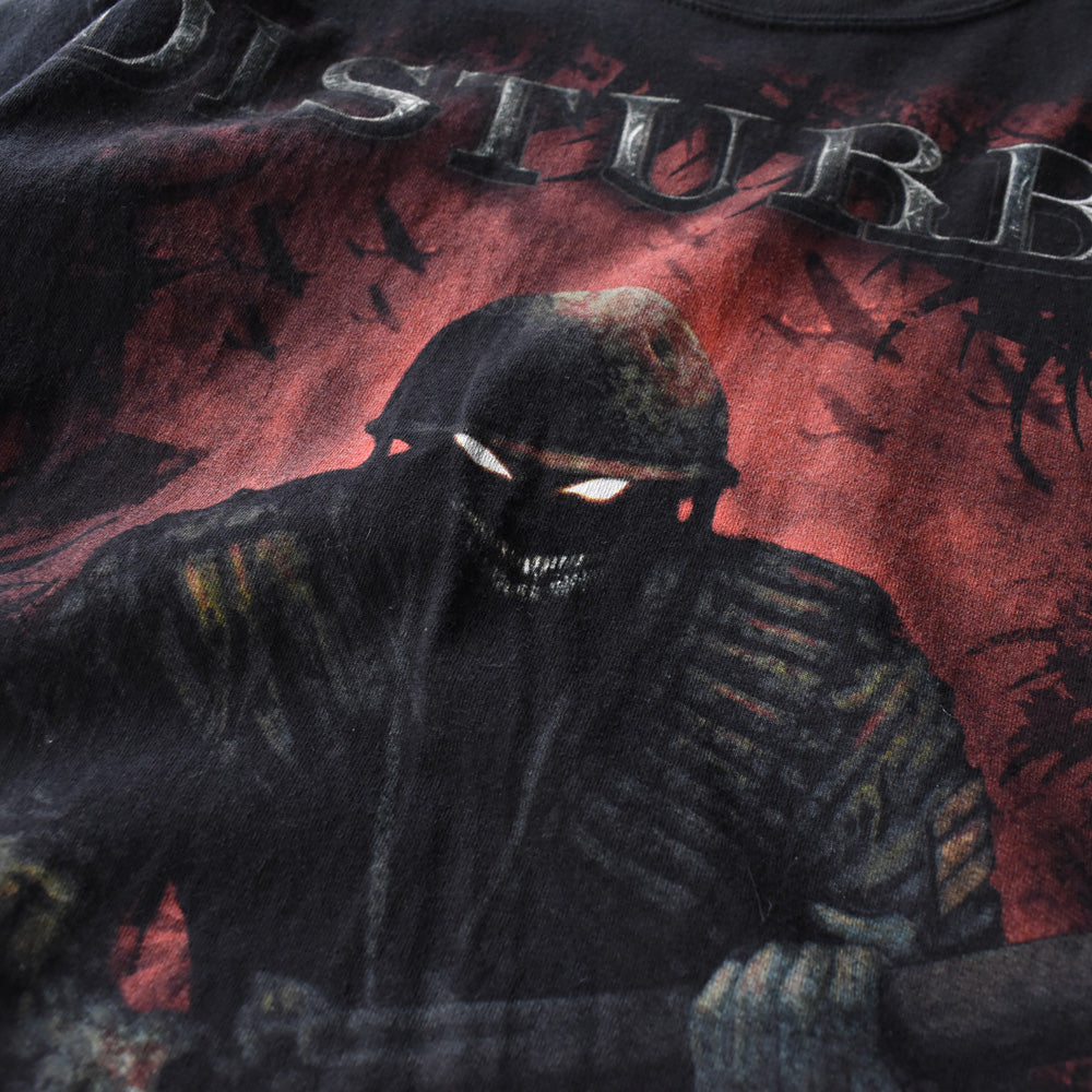 Y2K Disturbed “Soldier Guy” ロック Tシャツ 250719