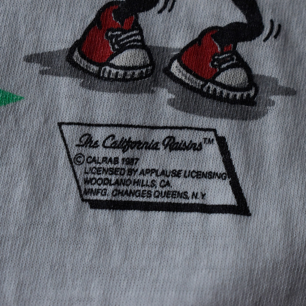 80's The California Raisins 企業 キャラ Tシャツ 230816H