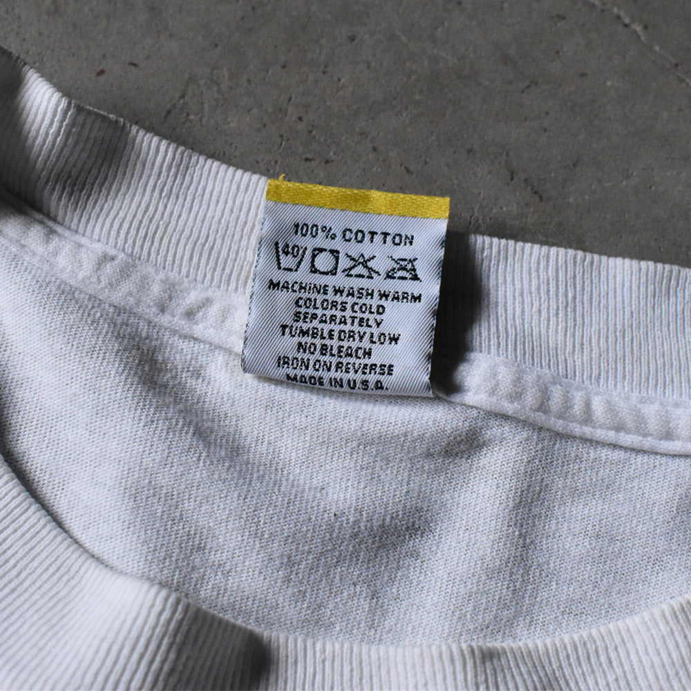 90's BIG DOGS “PUT YOUR TAIL ON THE LINE” 両面プリント Tシャツ USA製 240421