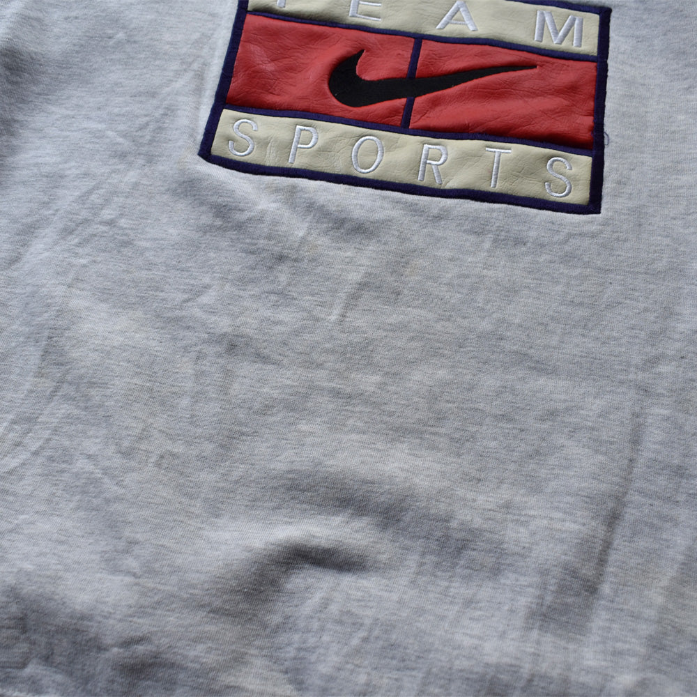 90's ブートレグ NIKE レザーパッチ! ロゴ スウェット 231022