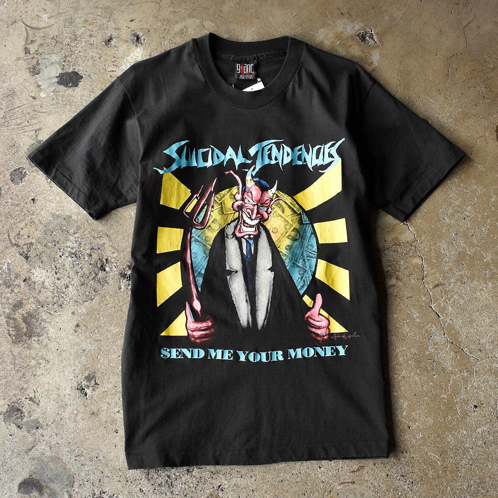 90's Suicidal Tendencies “Send Me Your Money“ Tシャツ 250407HT62