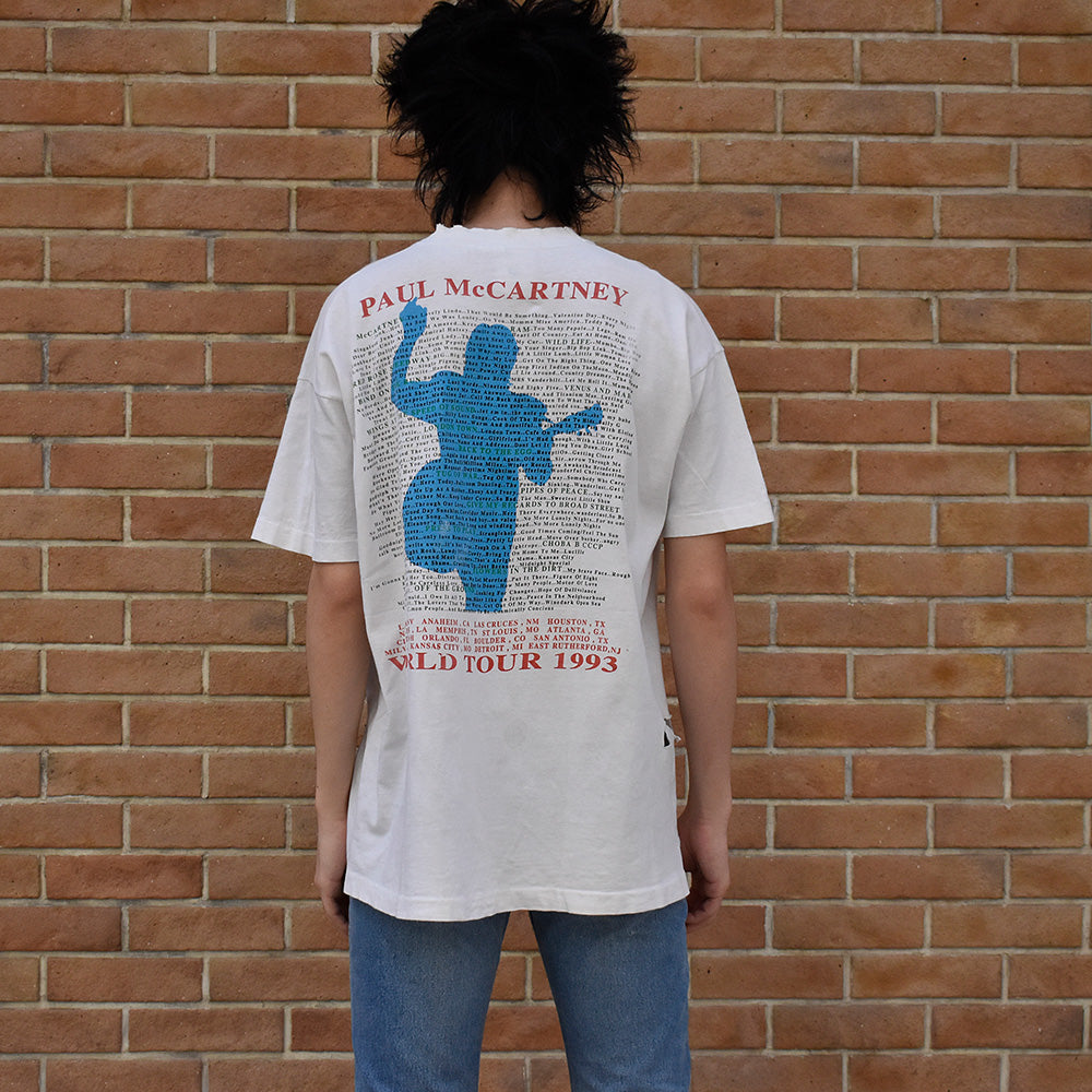 90’s Paul McCartney “The New World Tour” Tシャツ 250418H