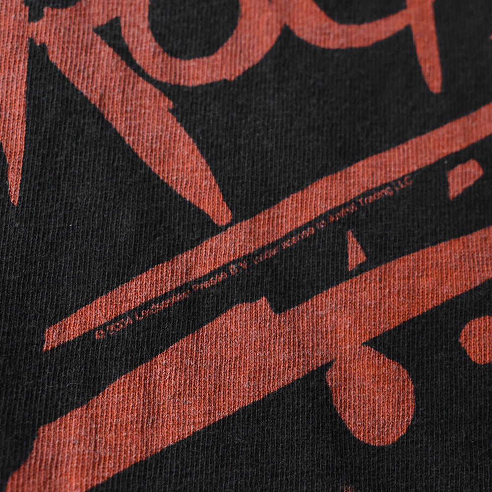 Y2K AC/DC “FOR THOSE ABOUT TO ROCK” Liquid Blueボディ ロック Tシャツ 250801