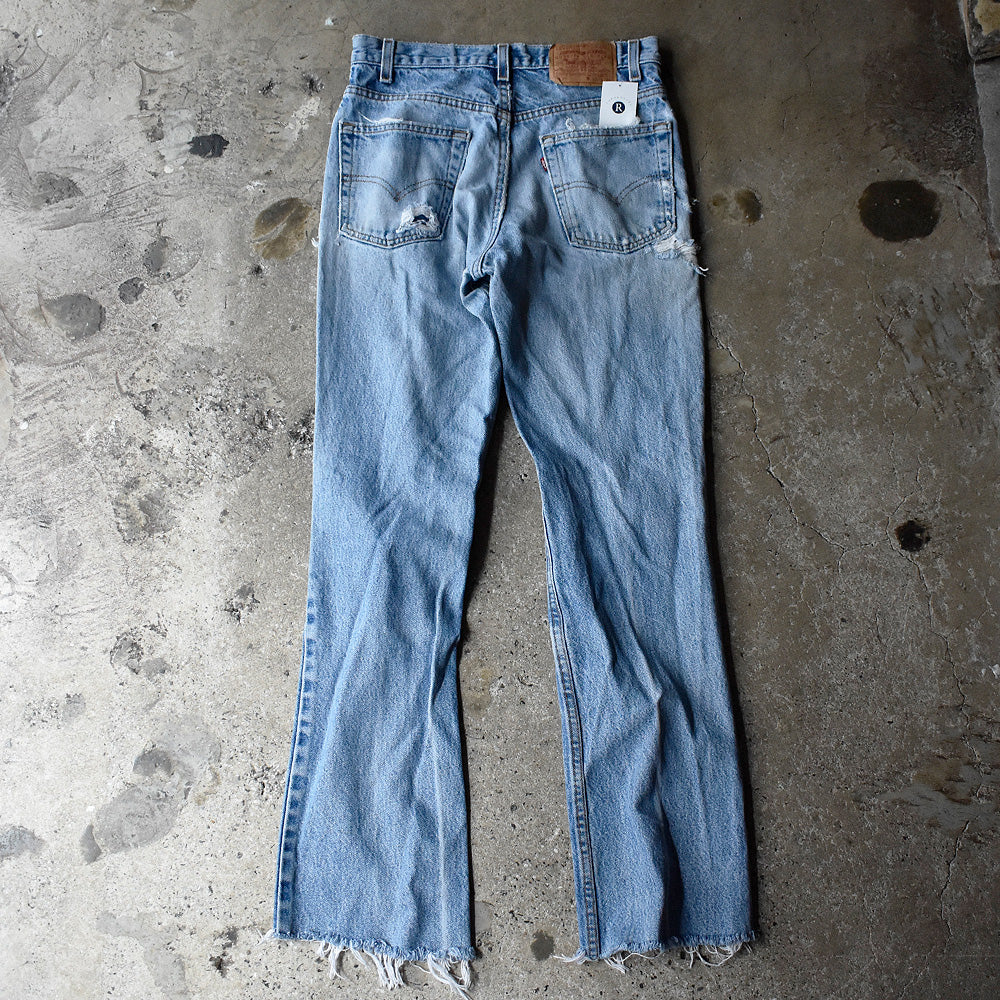 Y2K ダメージ! Levi's 517 ブーツカット デニムパンツ USA製 250723H