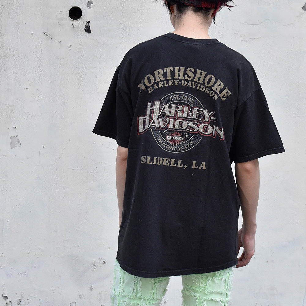 Y2K Harley-Davidson “HEAVY METAL THUNDER” Tシャツ 250330H
