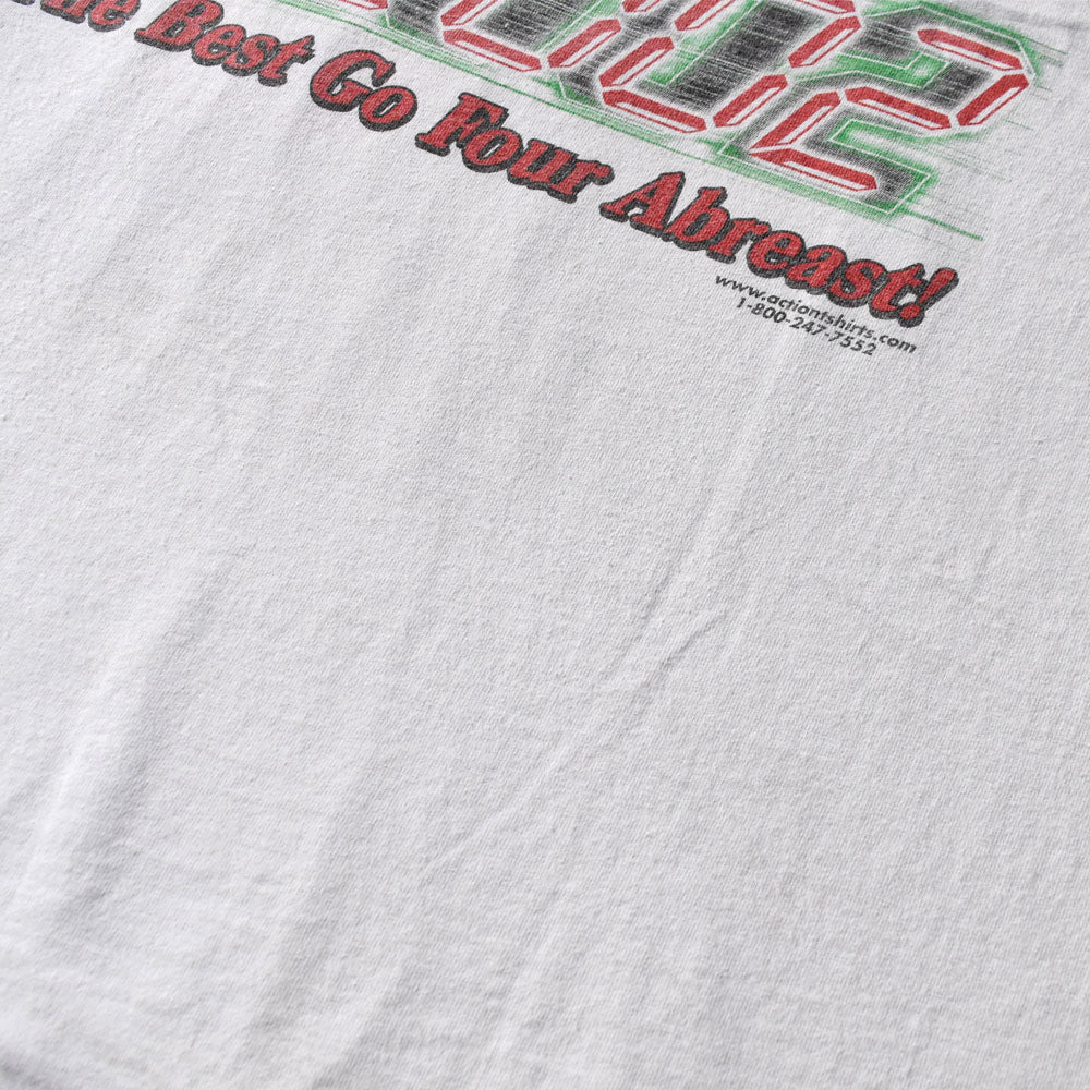 Y2K Hanes “WORLD OF OUTLAWS” レーシング Tシャツ 250509