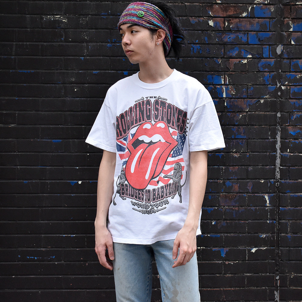 90’s The Rolling Stones “Bridges to Babylon 1997/98” World Tour Tシャツ 250411H