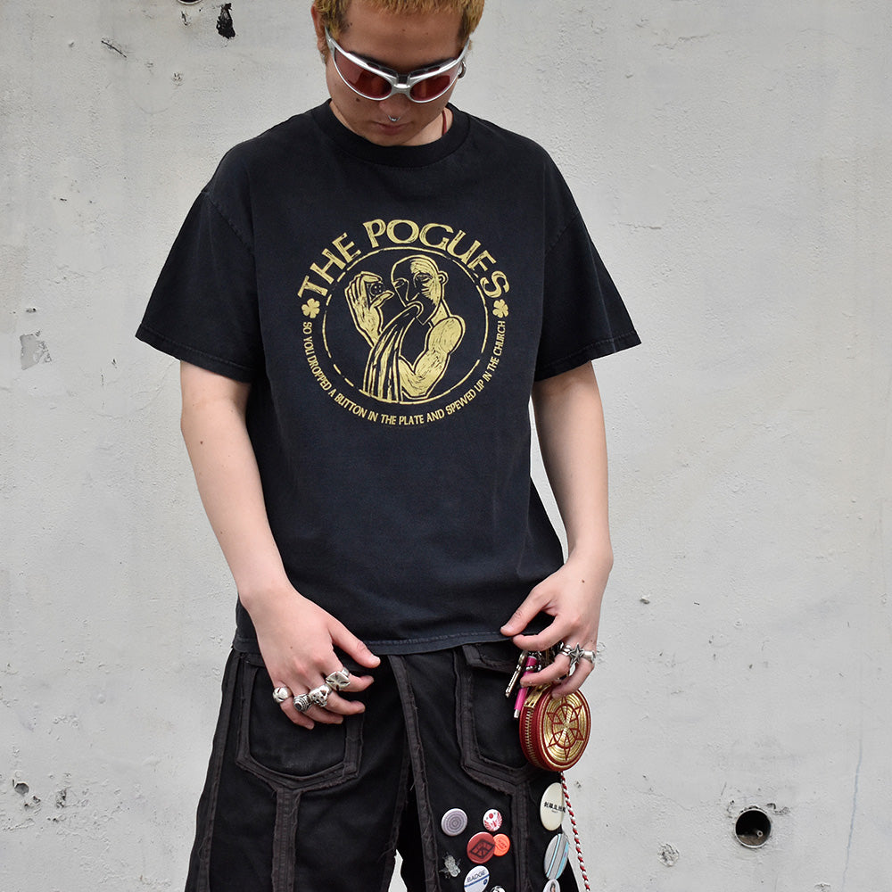 Y2K The Pogues “The Sick Bed of Cuchulainn“ Tシャツ 250509H