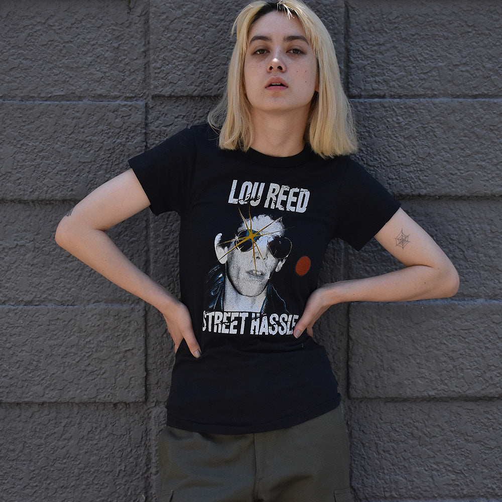 70's デッドストック! Lou Reed/ルー・リード "Street Hassle" ARISTS Tee 230712H