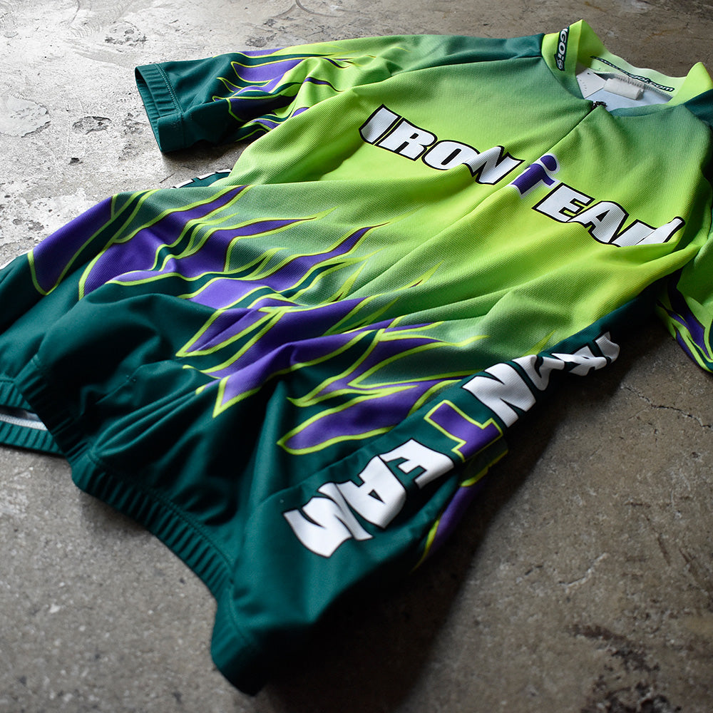 Sugoi ファイヤーパターン サイクリングシャツ 240426H