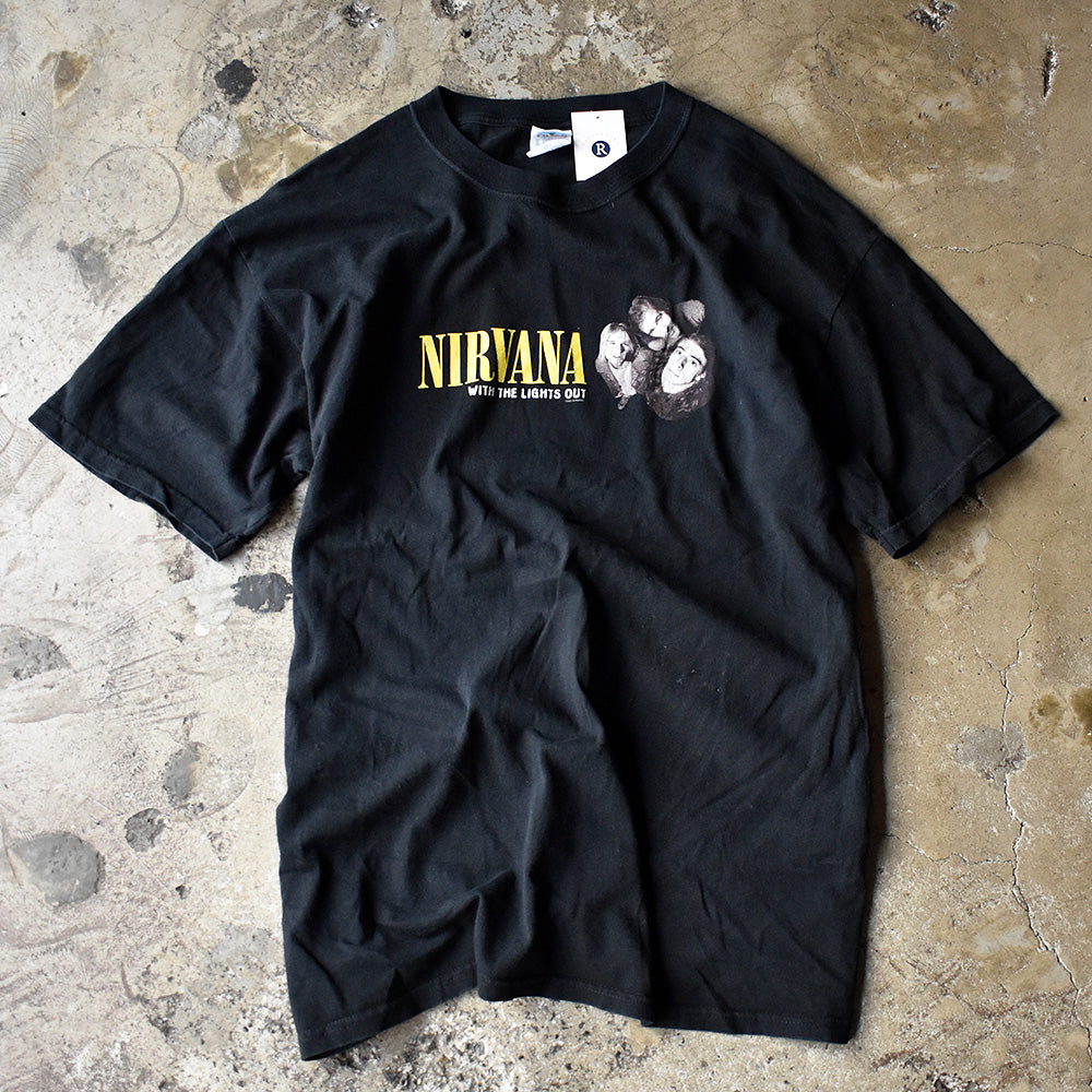 Y2K NIRVANA “WITH THE LIGHTS OUT“ Tシャツ 240518H