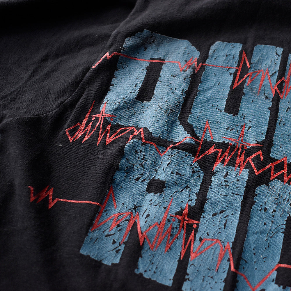 80's QUIET RIOT “Condition Critical” Tour 1984 ロック Tシャツ 250729H