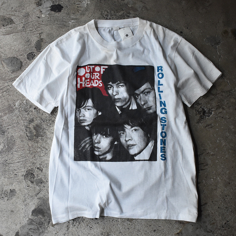 80's The Rolling Stones "Out Of Our Heads" ロック Tシャツ 230628HYY