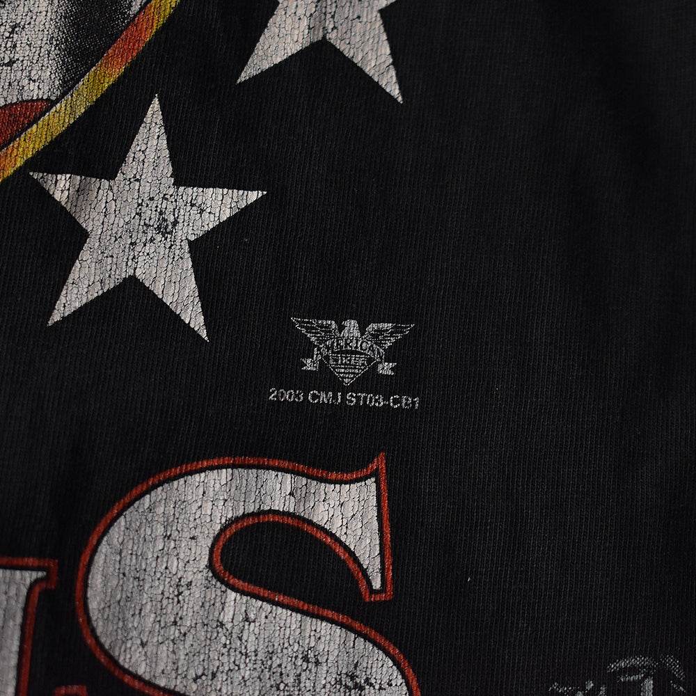Y2K AOP! Choice Apparel "Chopper Cross"Tee 230524H