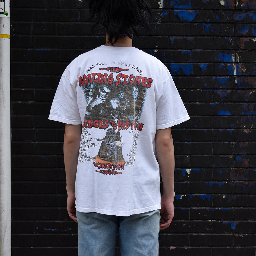 90’s The Rolling Stones “Bridges to Babylon 1997/98” World Tour Tシャツ 250411H