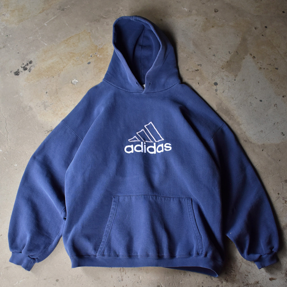 90's adidas/アディダス パフォーマンスロゴ パーカー USA製 230608