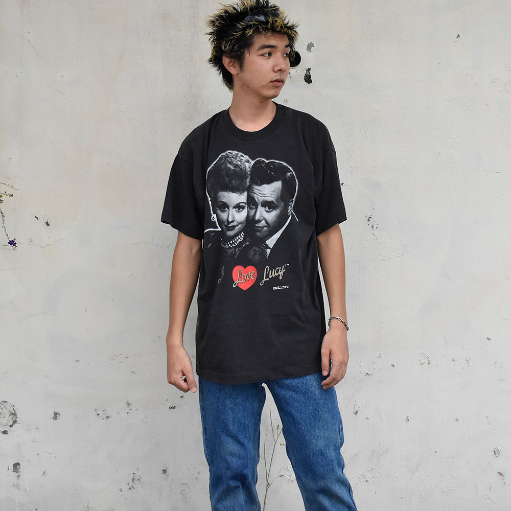 90's “I Love Lucy“ コメディ ドラマ Tシャツ USA製 250827H