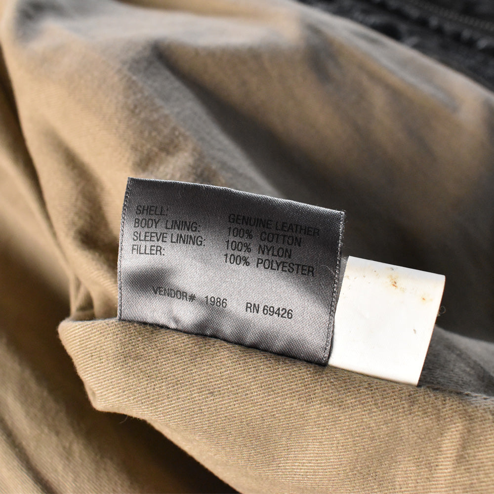 90-00’s WILSONS LEATHER レザージャケット カーコート 240318
