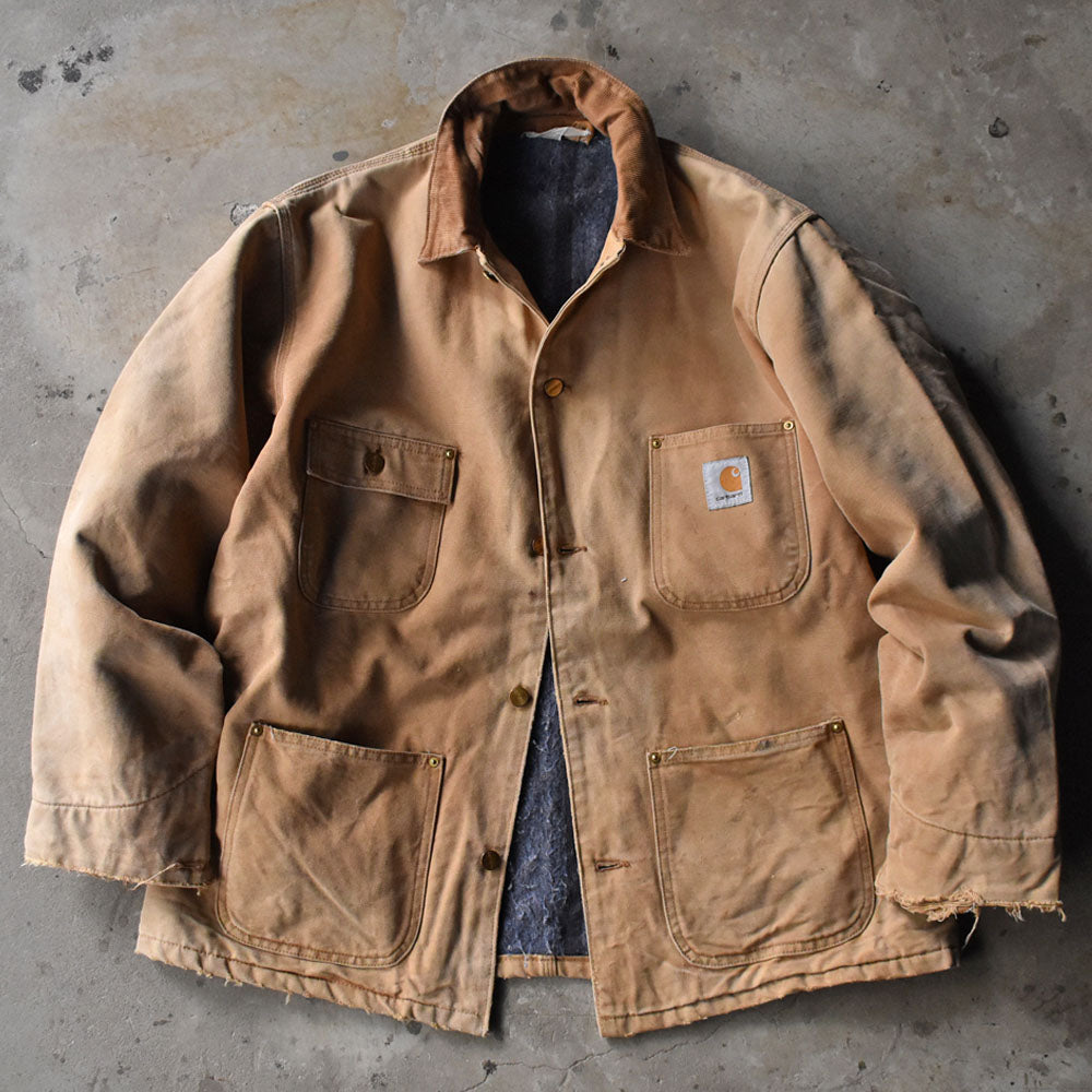 90-00's Carhartt ブランケットライナー ミシガンチョアコート 240116