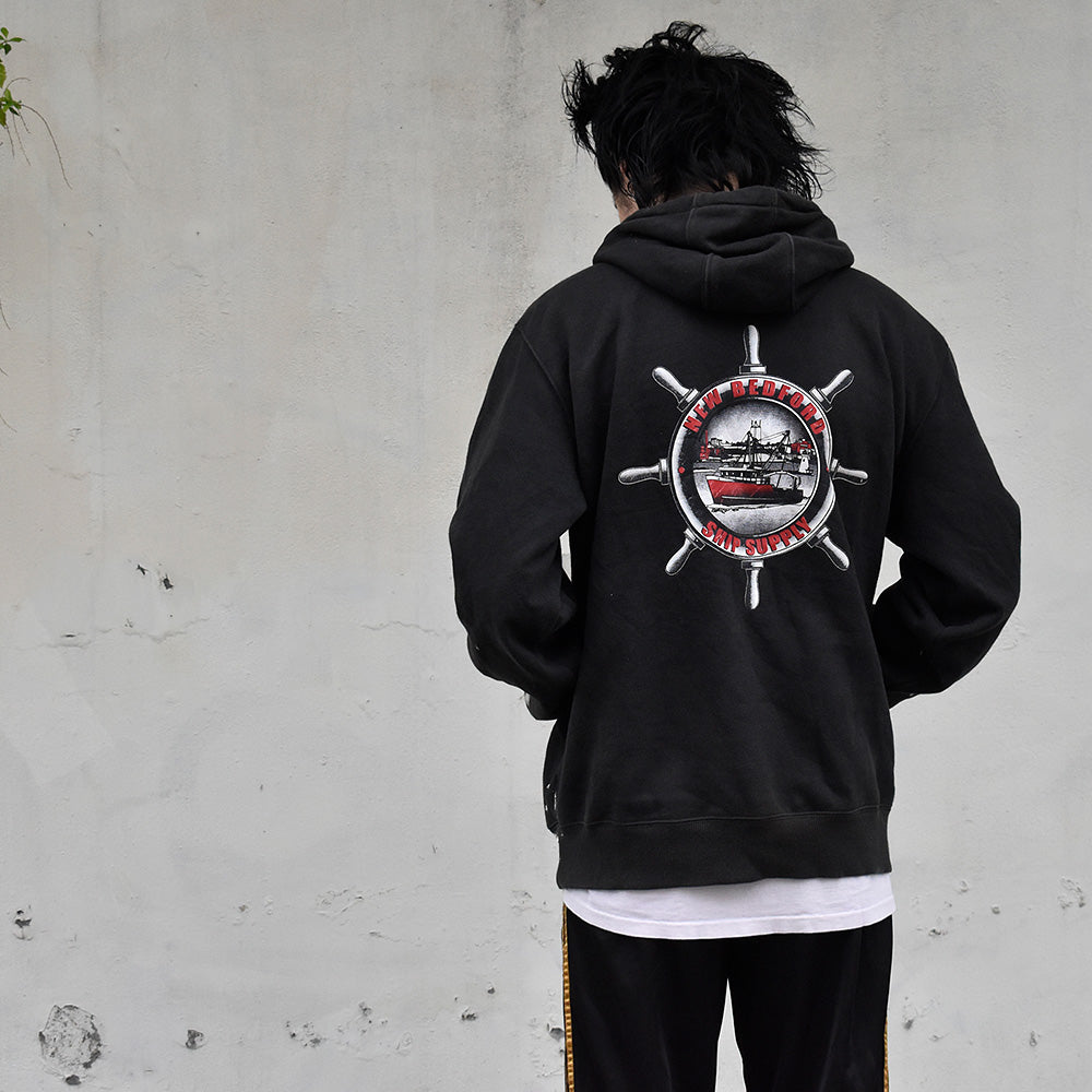 Carhartt RAIN DEFENDER ペンキ! 企業プリント スウェットパーカー 250429H