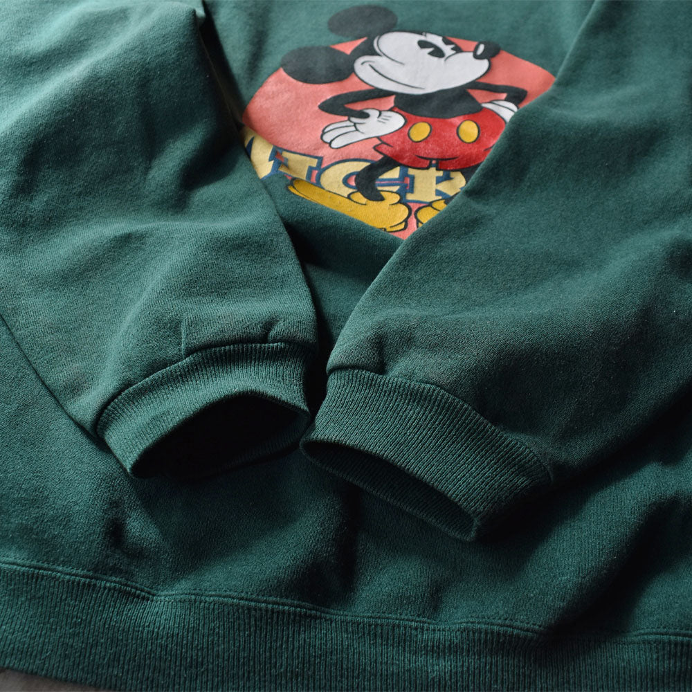 90’s Disney “Mickey” スウェット USA製 231029