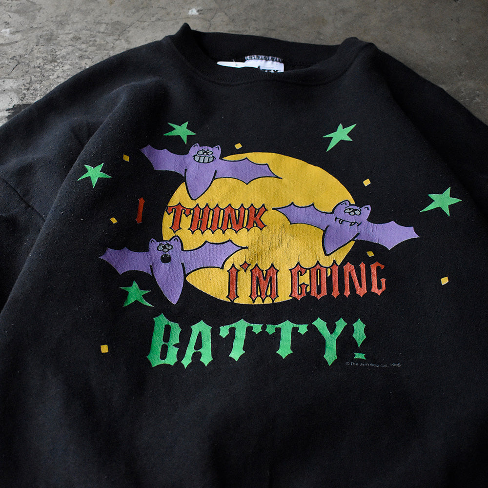 90’s “I Think I'm Going Batty” スウェット 241020