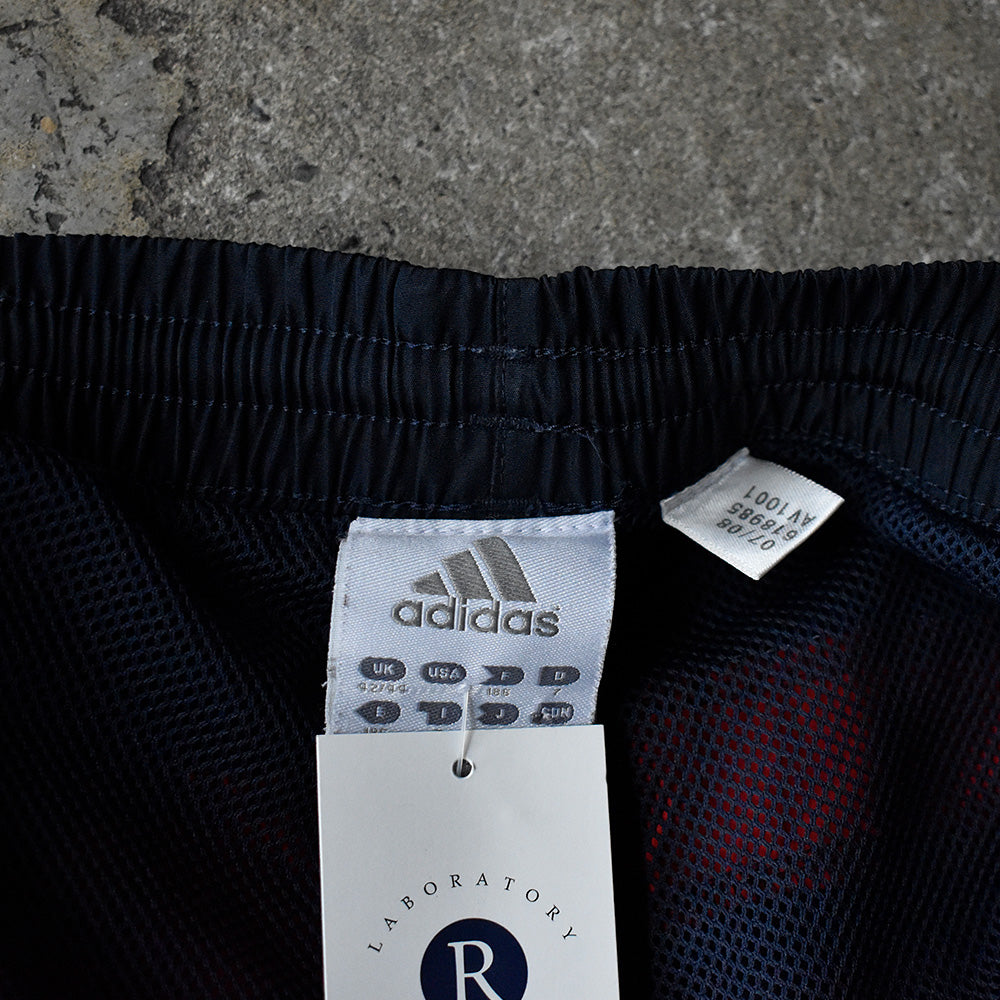 Y2K adidas “marijuana”ワッペン ナイロン スリークウォーターパンツ 250716H