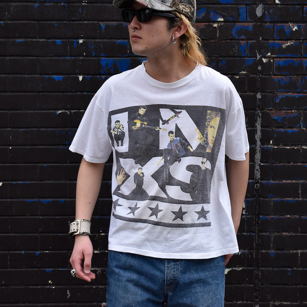 80's INXS “Calling All Nations” Tour Tシャツ 240319H