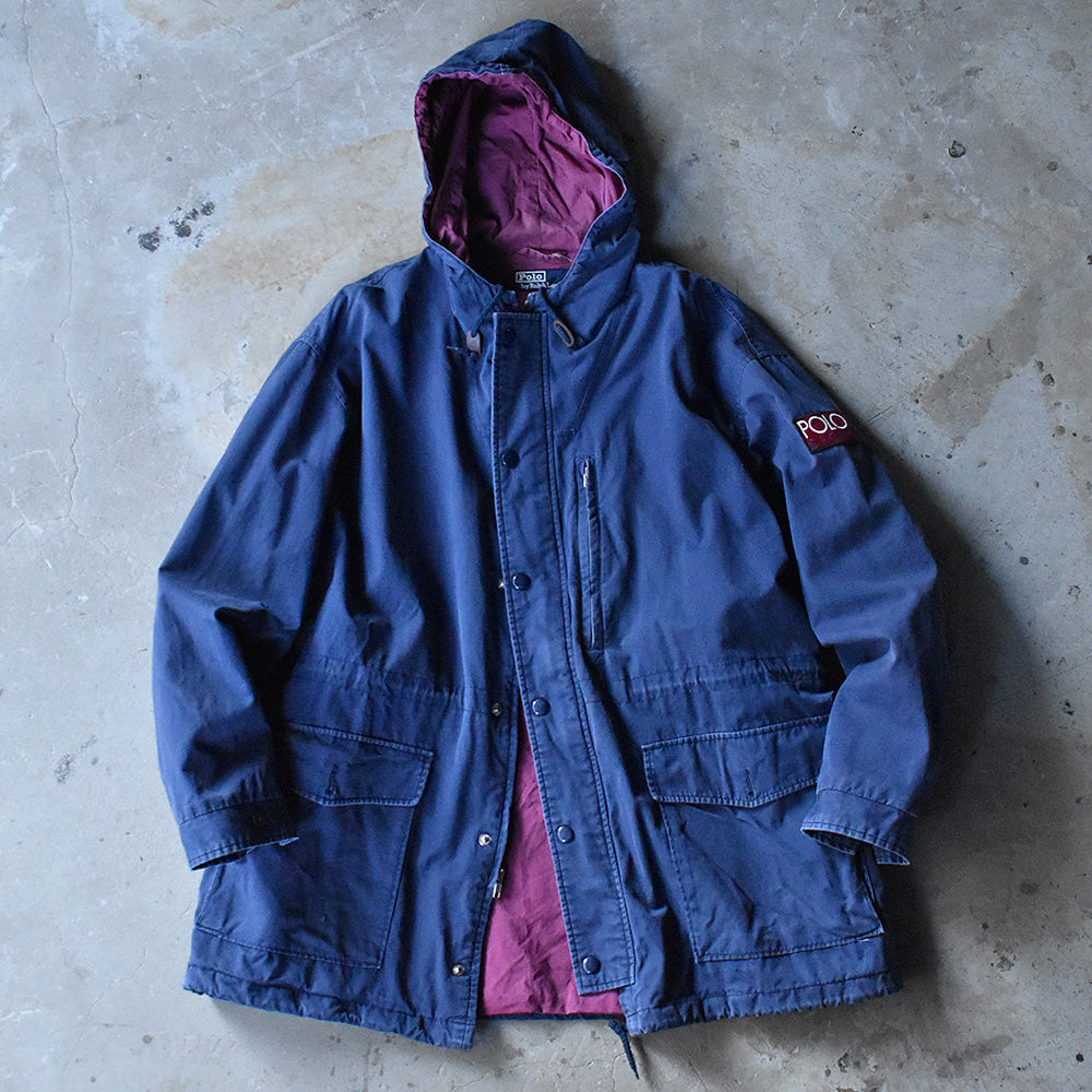 90's Polo Ralph Lauren “POLO SPORT”フードコート マウンテンパーカー 240108