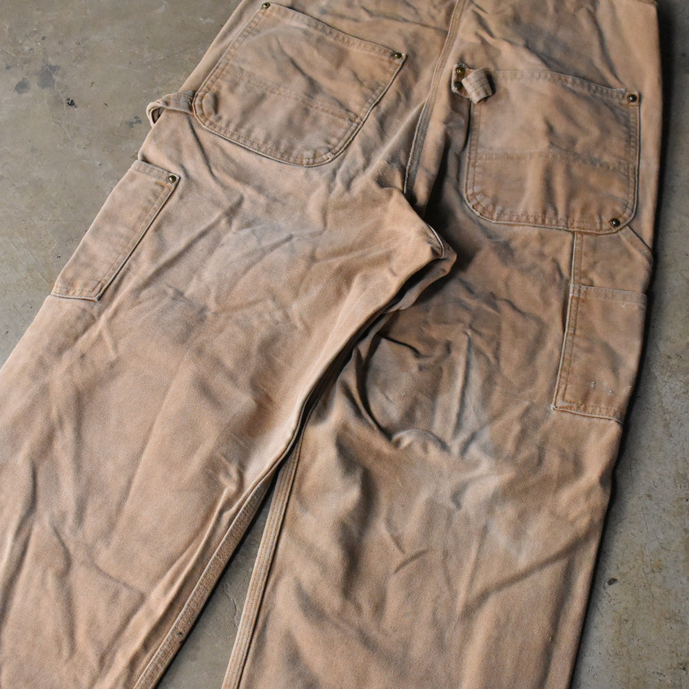 Y2K Carhartt ダブルニー! サイドジップ ダック オーバーオール USA製 240521