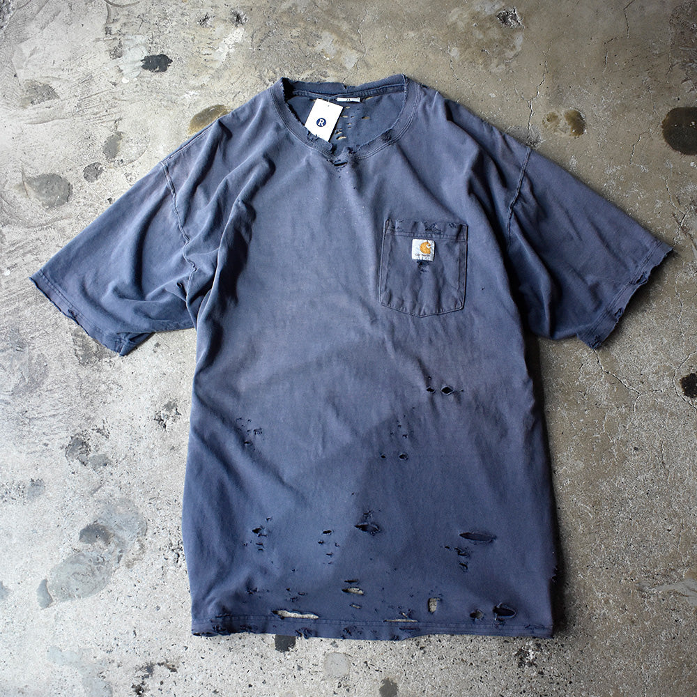 Y2K ボロ! Carhartt ポケットTシャツ 250429H