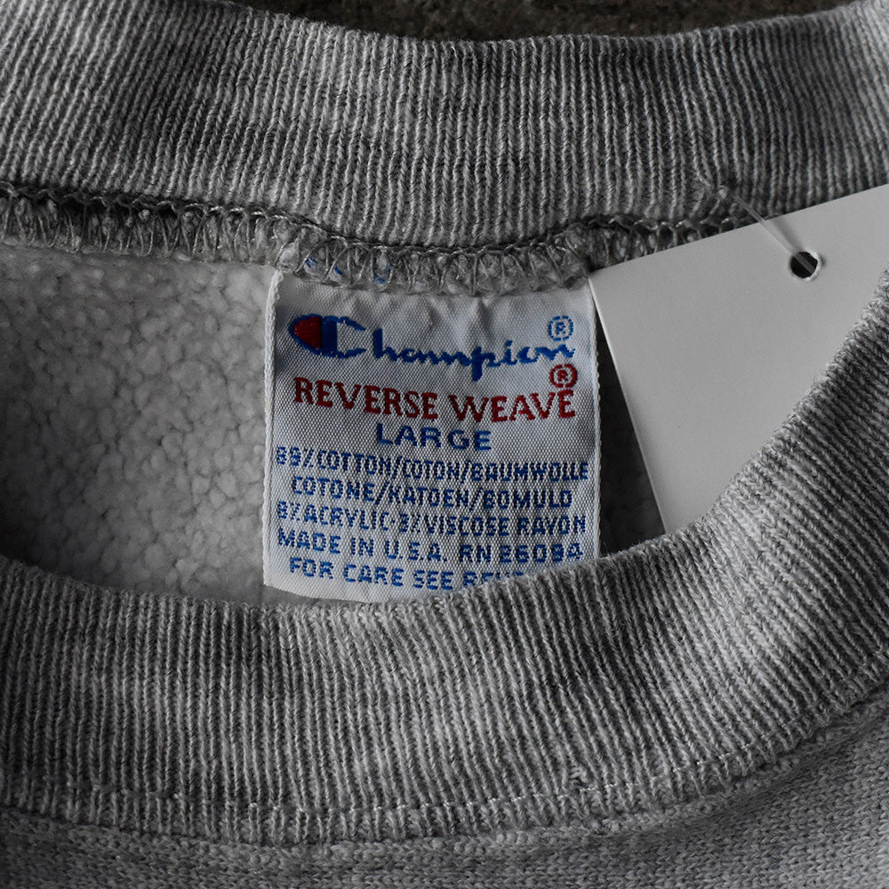 90's Champion "Rutgers" ワッペン リバースウィーブ スウェット USA製 230902H