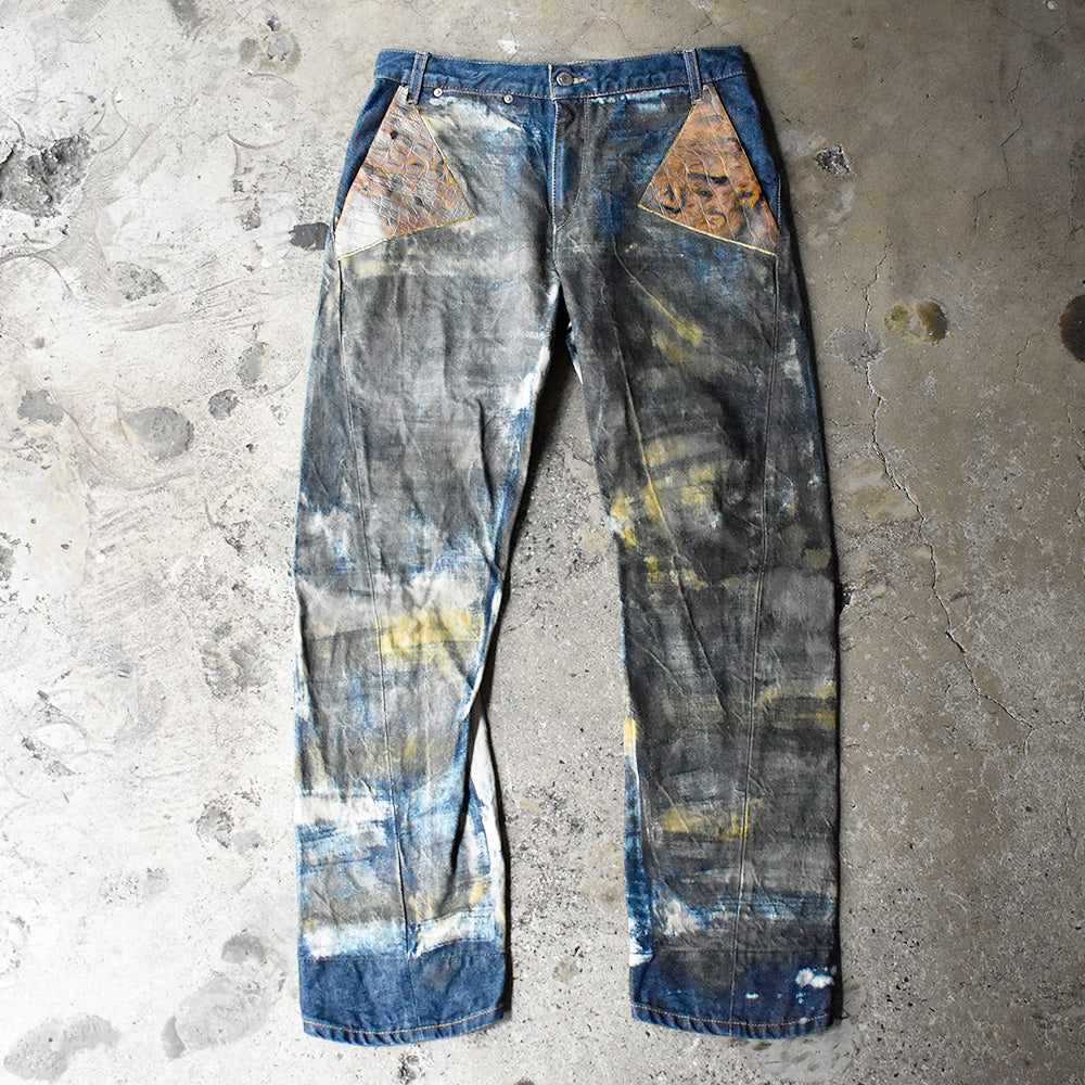 Y2K カスタム! Levi’s Engineered Jeans 立体裁断 デニムパンツ Euro製 250512H