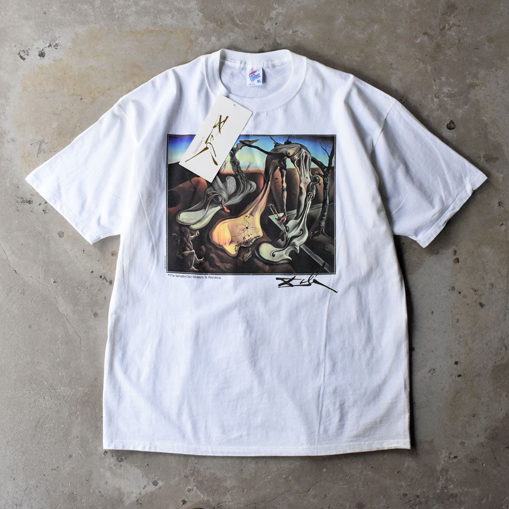 90’s デッドストック! Salvador Dalí “Daddy Longlegs of The Evening ... Hope!” アート Tシャツ USA製 250607 (F)