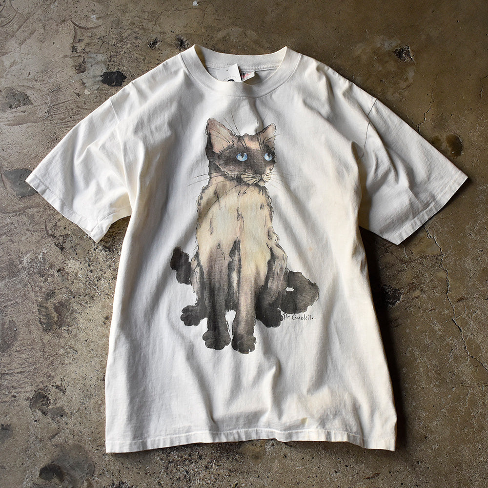 90's Cat Tシャツ USA製 240512H
