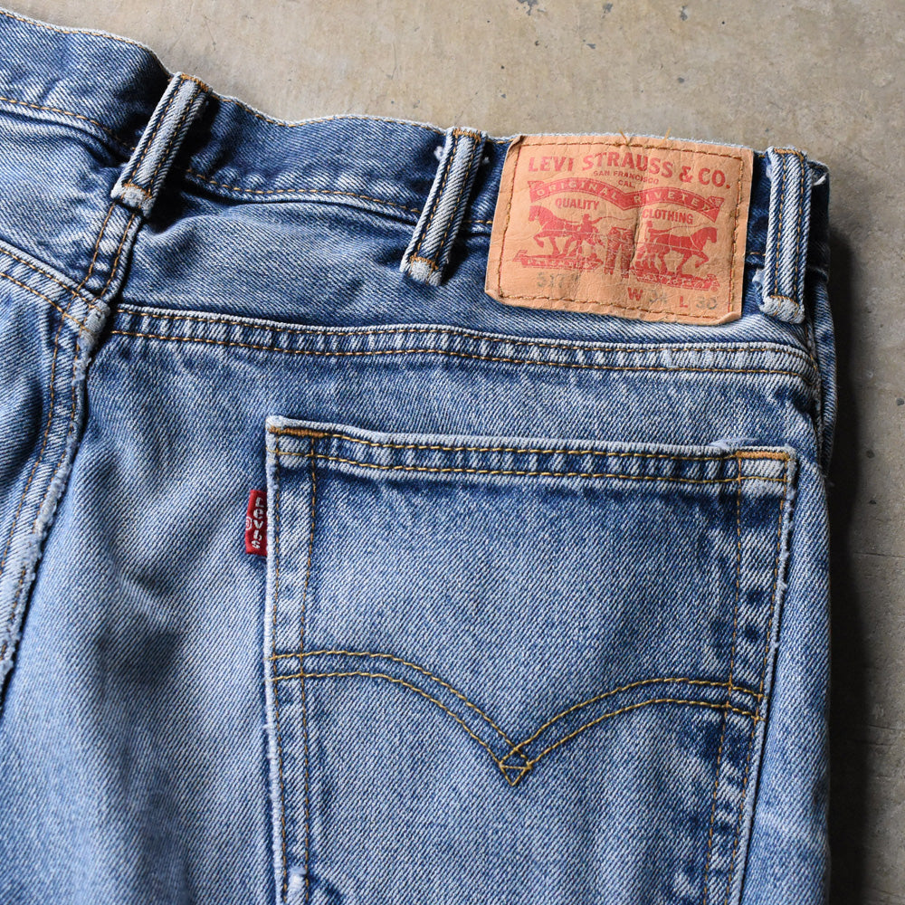 Levi's 517 ダメージ! ブーツカット デニムパンツ 250422