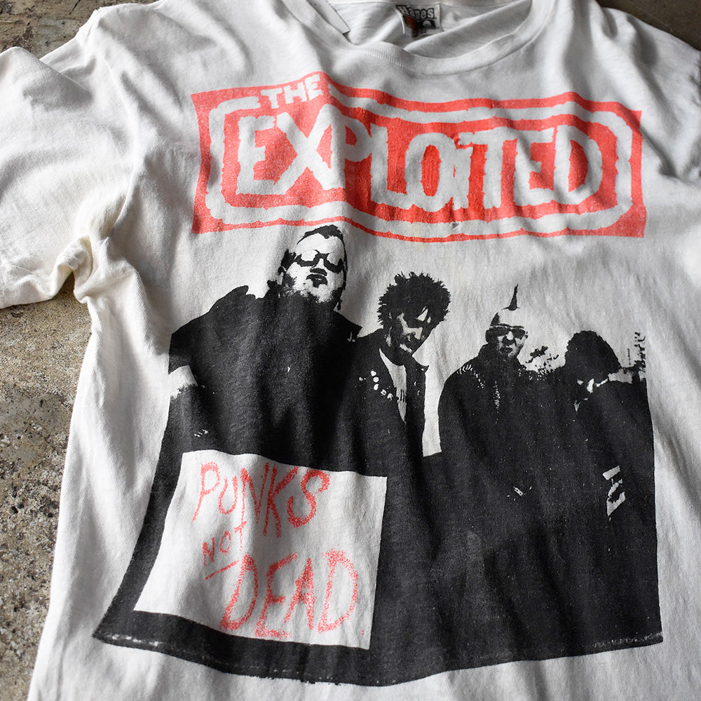 80's The Exploited “Punks Not Dead” Tシャツ 240412H