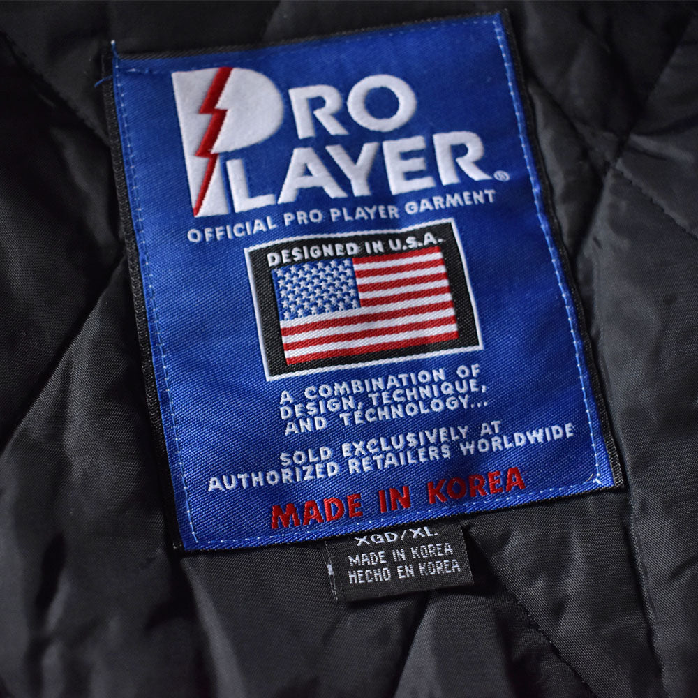 90’s PRO PLAYER ”NFL 49ERS” 中綿入り フード ナイロンジャケット 231230