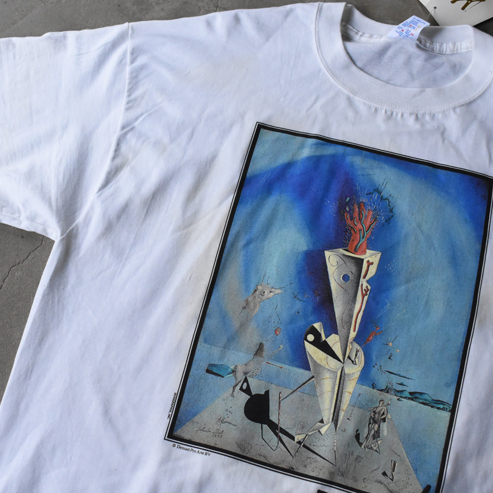 90’s デッドストック! Salvador Dalí “Apparatus and Hand” アート Tシャツ USA製 250607 (D)