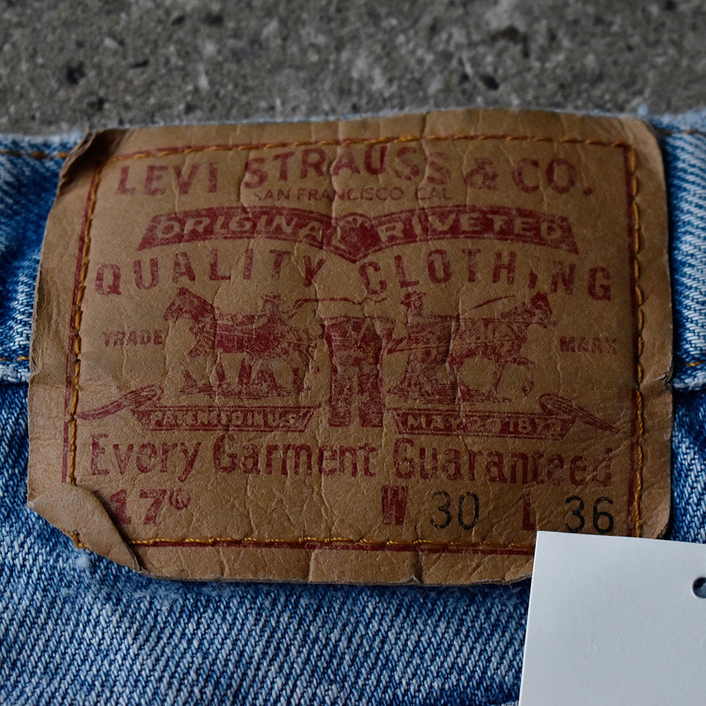 Y2K ダメージ! Levi's 517 ブーツカット デニムパンツ USA製 250723H