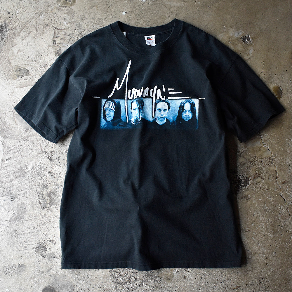 90s Mudvayne Tシャツ Vintage Y2K Mudvayne T-Shirt Nu Metal Band Size XL Tour Punk Rock