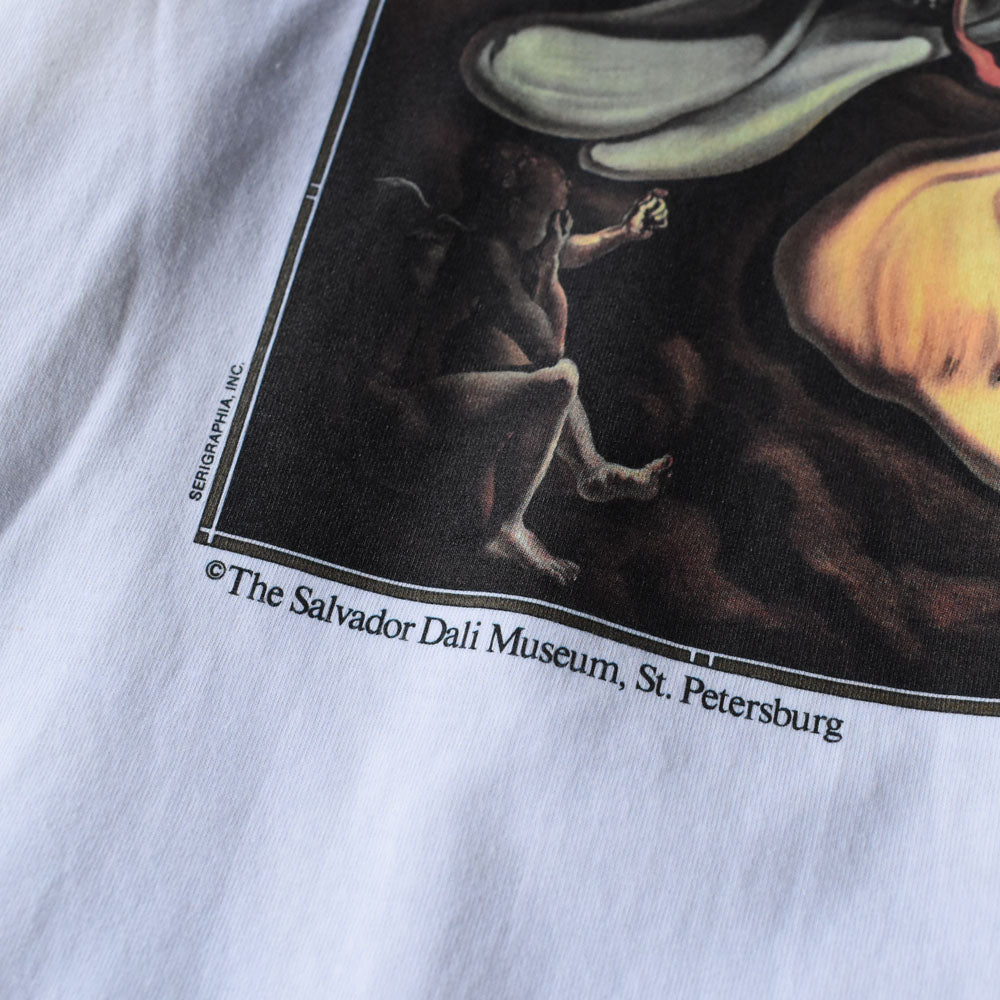 90’s デッドストック! Salvador Dalí “Daddy Longlegs of The Evening ... Hope!” アート Tシャツ USA製 250607 (F)