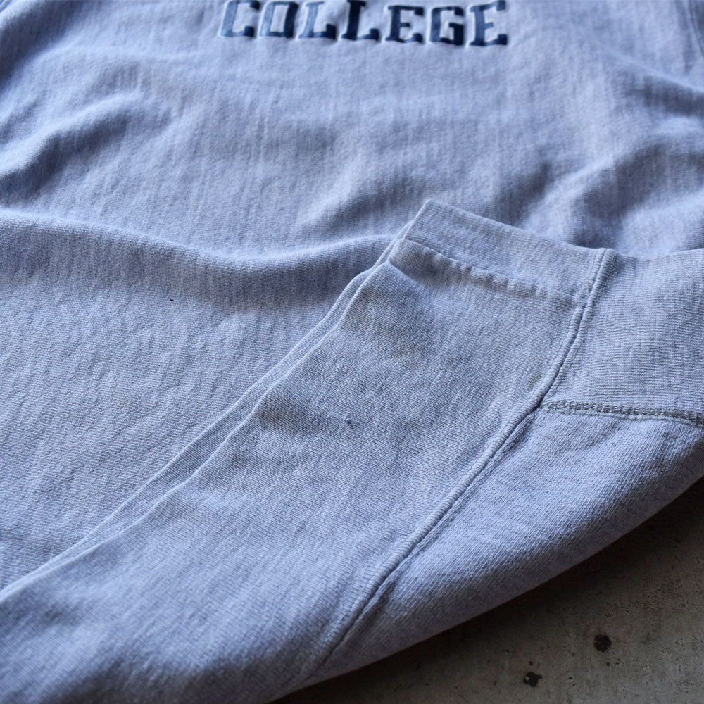 80's Champion/チャンピオン "WELLESLEY COLLEGE" RWスウェット USA製 230520