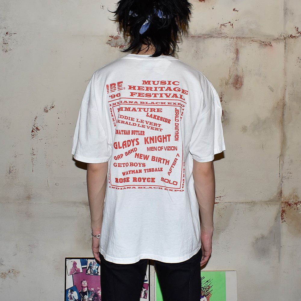 90's “Indiana Black Expo” Summer Music Festival Tシャツ 250507H