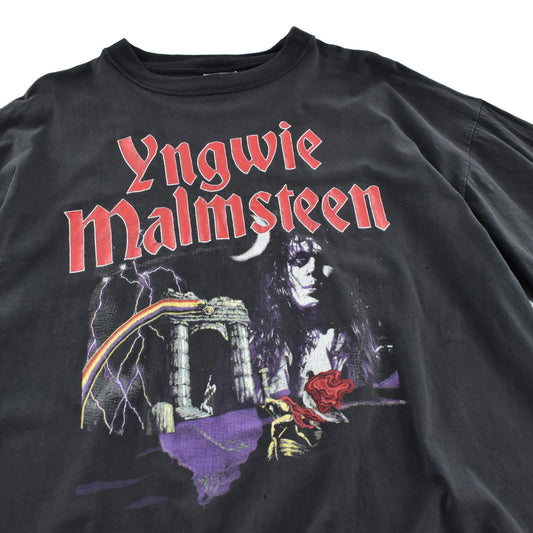 90's Yngwie Malmsteen "Inspiration" European Tour 1996 ヘヴィメタル ロックT 260728H