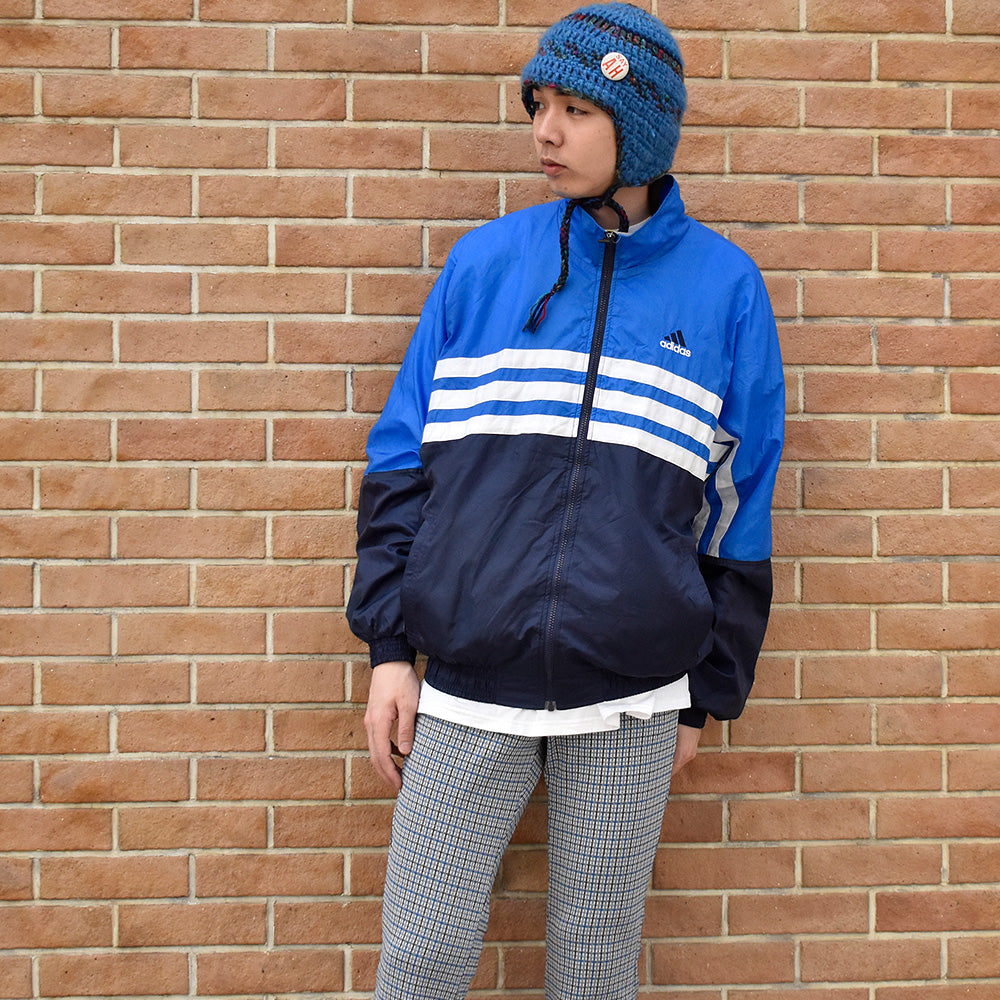 Y2K adidas デッドストック! ナイロンジャケット 250328H